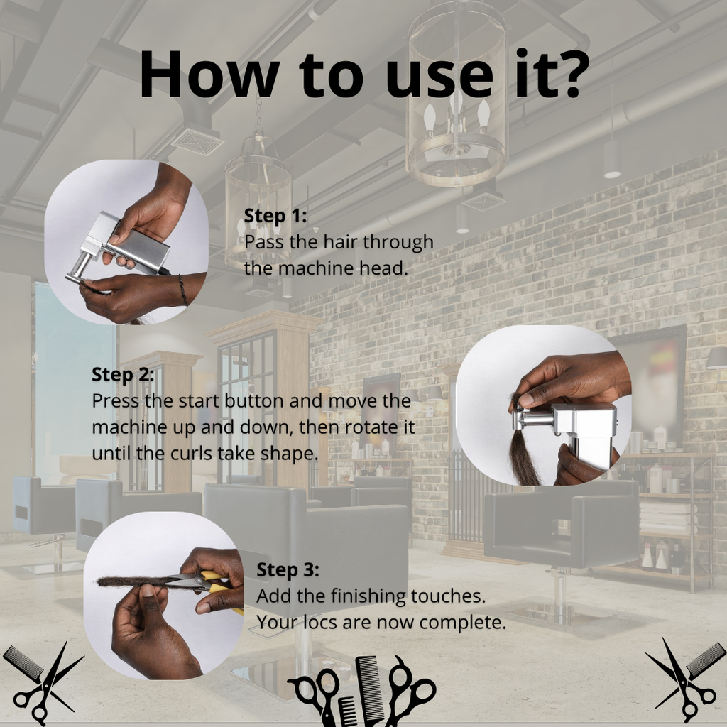 DreadMaster Pro - Create, repair, and maintain your dreadlocks